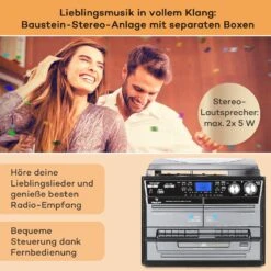 TC-386 Stereoanlage USB MP3 Kassette CD Plattenspieler Encoder -Haushaltsgeräte Store 10000109 de 0003 usp