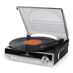 TBA-928 Plattenspieler Integrierte Lautsprecher Line-Out -Haushaltsgeräte Store 10000343 yy 0005 titel title auna tba