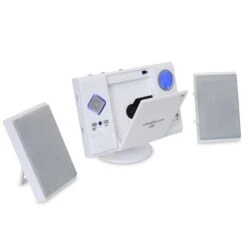 V-12 Stereoanlage MP3-CD-Player USB SD AUX Weiß 19 V-12 Stereoanlage MP3-CD-Player USB SD AUX Weiß -Haushaltsgeräte Store 10006663 yy 0009 titel title 3 micro system player v329