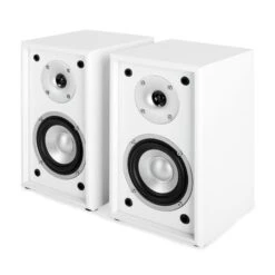 Linie-300-SF-WH Regal-Lautsprecher 70W RMS Passiv Paar Weiß-Schwarz -Haushaltsgeräte Store 10008961 yy 0006 titel Auna Linie 300 SF wh Regal Lautsprecher