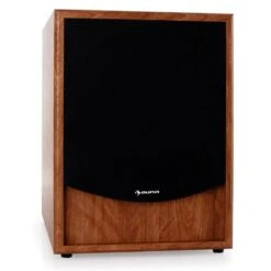 Linie-300-SW-WN Aktiv-Subwoofer AUX Walnuss -Haushaltsgeräte Store 10008971 yy 0002 titel Auna Linie 300 SW WN Aktiv Subwoofer