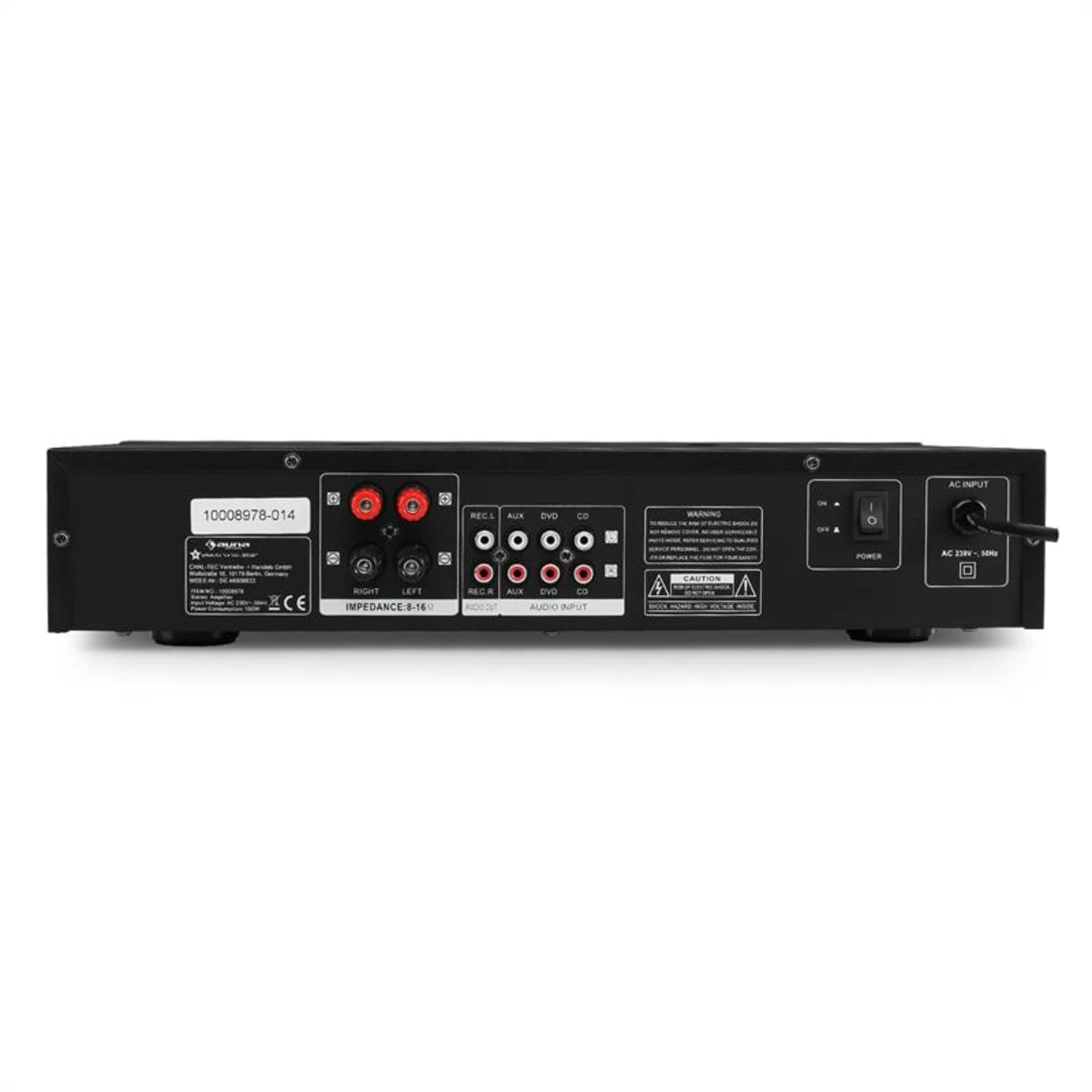 AV2-CD508BT HiFi-Verstärker 600Wmax. Schwarz 6 AV2-CD508BT HiFi-Verstärker 600Wmax. Schwarz – Bild 4