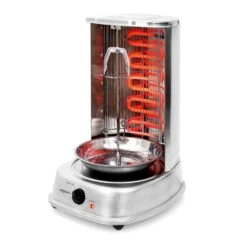 Kebap Master Vertikalgrill 1800W Edelstahl Inkl. Spieß Set -Haushaltsgeräte Store 10009353 yy 0006 titel title2 oneconcept vertikalgrill