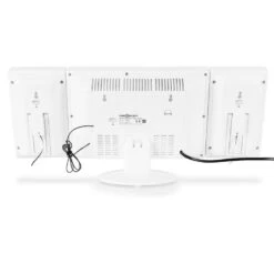 V-12-BT Bluetooth-Stereoanlage USB SD CD MP3 AUX UKW Weiß -Haushaltsgeräte Store 10009513 yy 0006 titel rueckseite oneconcept v12bt stereoanlage