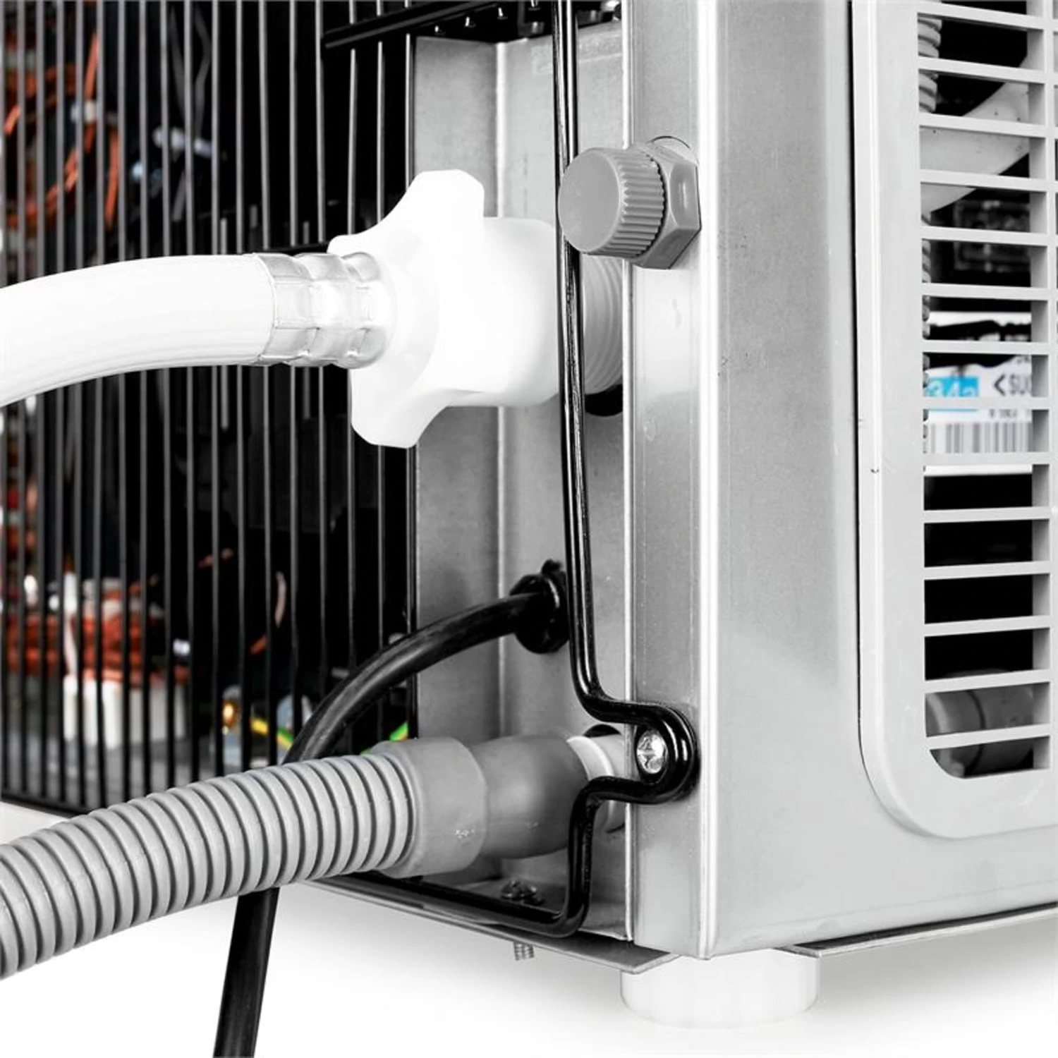 Powericer XXL Eiswürfelmaschine 160W 25 Kg/Tag 6 Kg Behälter Edelstahl 7 Powericer XXL Eiswürfelmaschine 160W 25 Kg/Tag 6 Kg Behälter Edelstahl – Bild 5