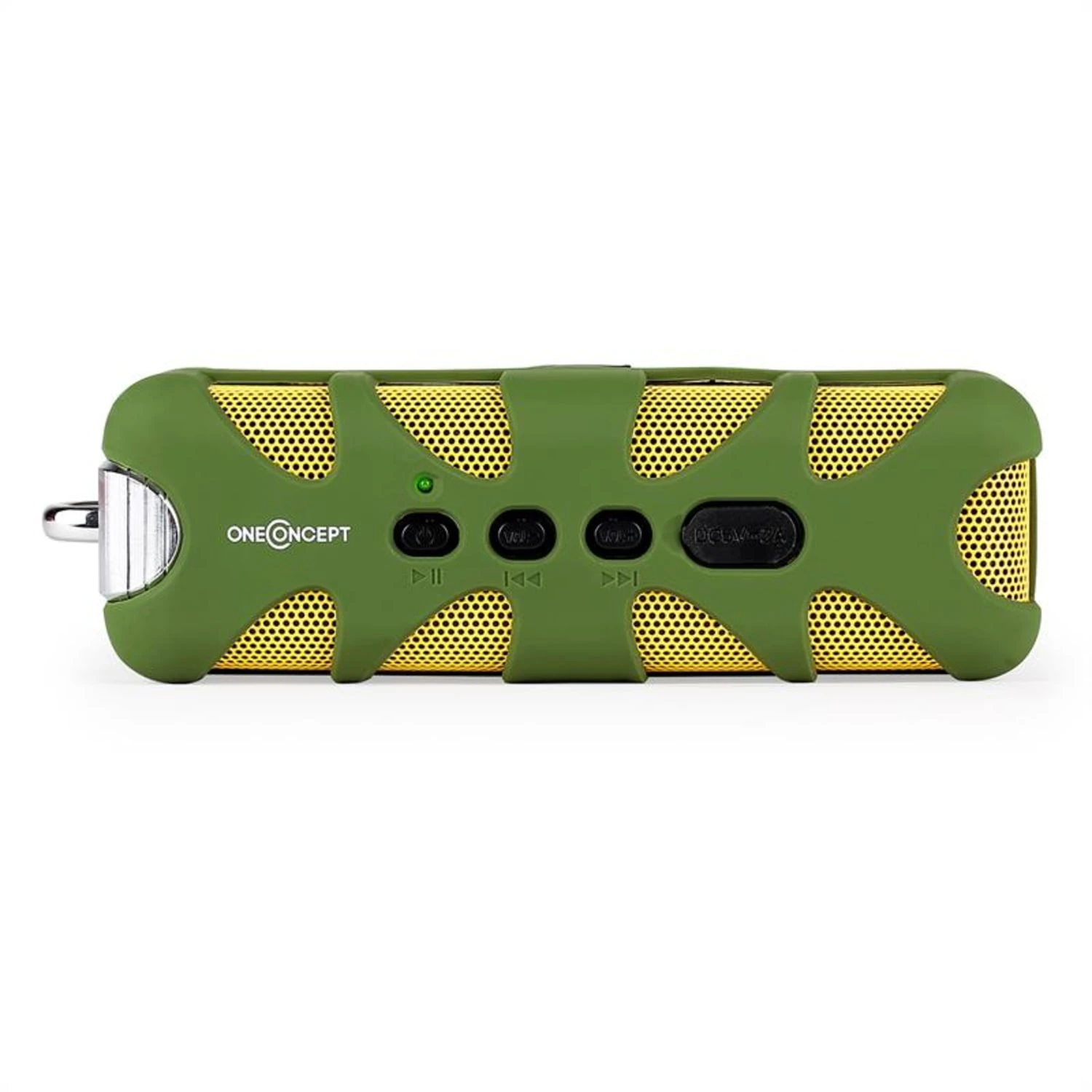 Green Know Bluetooth-Lautsprecher AUX Akku Grün 4 Green Know Bluetooth-Lautsprecher AUX Akku Grün – Bild 2