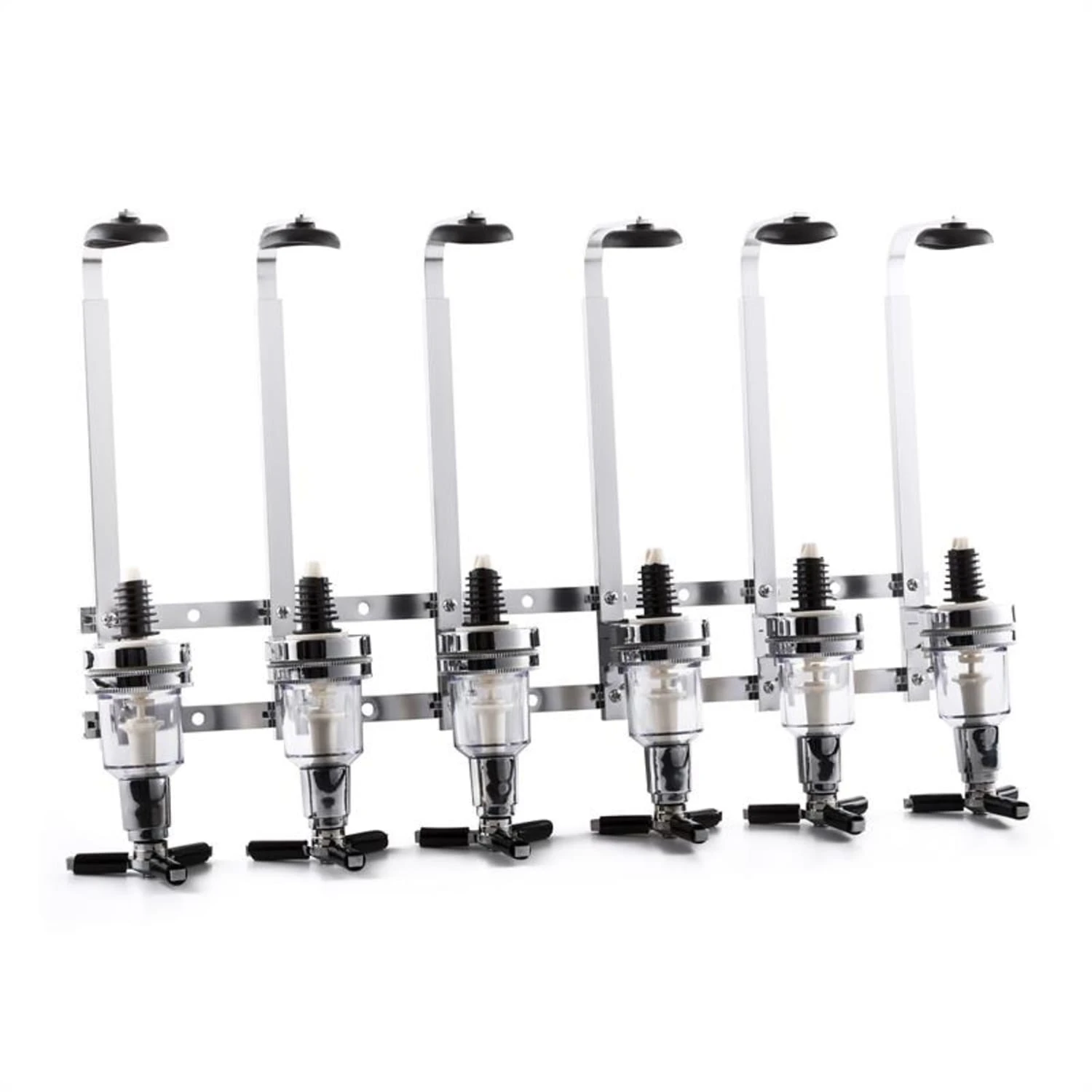 Hazlehov Sixtett 6-fach Getränkespender Dosierer Wandmontage 3 Hazlehov Sixtett 6-fach Getränkespender Dosierer Wandmontage