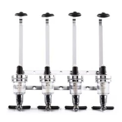 Hazlehov Quartett 4-fach Getränkespender Dosierer Wandmontage 10 Hazlehov Quartett 4-fach Getränkespender Dosierer Wandmontage -Haushaltsgeräte Store 10026800 yy 0003 titel oneConcept Hazlehov Quartett Getraenkespender