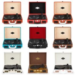 Peggy Sue Retro-Plattenspieler LP USB Schwarz -Haushaltsgeräte Store 10027037 yy 0009 variant auna Peggy Sue Retro Plattenspieler LP USB schwarz reedit