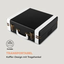 Jerry Lee Retro-Plattenspieler LP USB Schwarz-weiß -Haushaltsgeräte Store 10027041 de 0004 logo