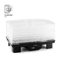 Bananarama Dörrautomat Schwarz 550W Trockner Dehydrator 6 Etagen -Haushaltsgeräte Store 10027831 yy 0003 logo Klarstein Bananarama Doerrautomat schwarz