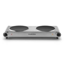 Captain Cook² Doppel-Kochplatte Infrarot 2400W Edelstahl -Haushaltsgeräte Store 10027875 yy 0004 titel Klarstein Captain Cook Doppel Kochplatte