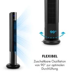 Skyscraper 3G Turmventilator 48W 1.633 M³/h Fernbedienung -Haushaltsgeräte Store 10027942 de 0006 logo