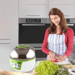 VitAir Turbo Heißluftfritteuse Grün-weiß 1400W Grillen Backen 9l -Haushaltsgeräte Store 10028288 yy 0004 ambient klarstein vitair heissluft frieteuse