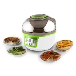 VitAir Turbo Heißluftfritteuse Grün-weiß 1400W Grillen Backen 9l -Haushaltsgeräte Store 10028288 yy 0011 ambient klarstein vitair heissluft frieteuse
