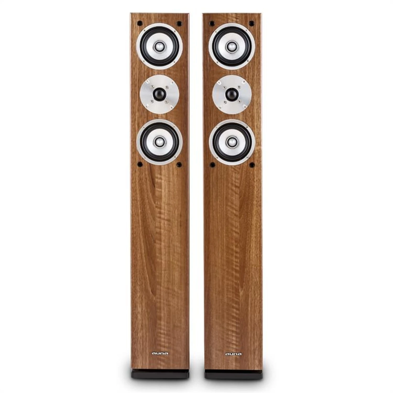 Linie 501 FS WN Standlautsprecher Paar 280W Passiv Walnuss 4 Linie 501 FS WN Standlautsprecher Paar 280W Passiv Walnuss – Bild 2