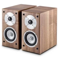 Linie 501 BS-WN Regallautsprecher Paar 100W Passiv Walnuss 13 Linie 501 BS-WN Regallautsprecher Paar 100W Passiv Walnuss -Haushaltsgeräte Store 10028428 yy 0007 titel Auna Linie 501 Regallautsprecher