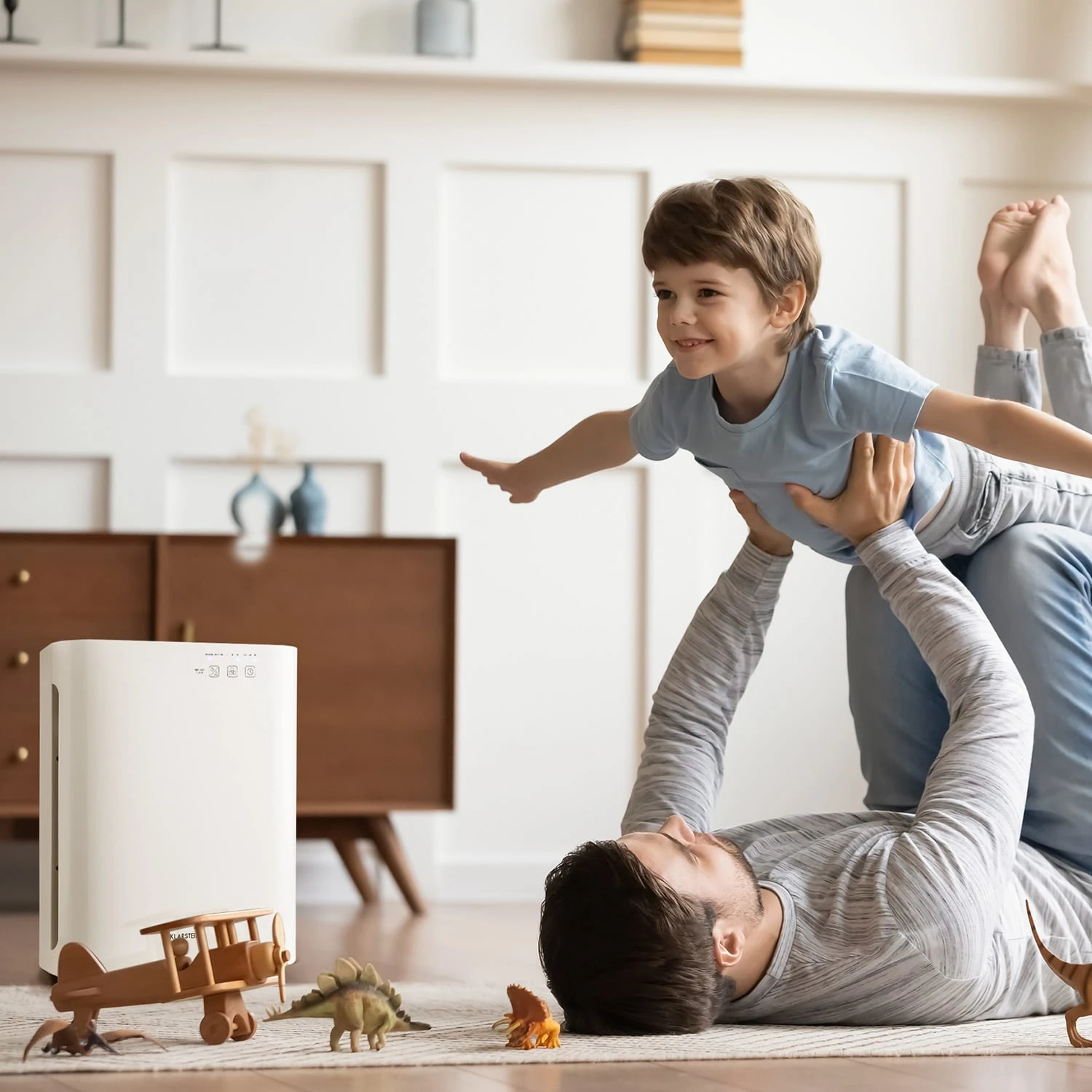 Vita Pure 2G 5-in-1 Luftreiniger HEPA-13 50 M² 30 Db 55 W UV-C Touch 4 Vita Pure 2G 5-in-1 Luftreiniger HEPA-13 50 M² 30 Db 55 W UV-C Touch – Bild 2