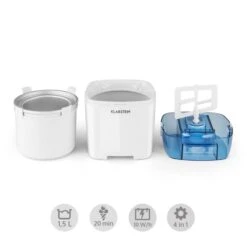 Creamberry Eiscremebereiter Flaschenkühler Frozen Yogurt 1,5l Weiß 8 Creamberry Eiscremebereiter Flaschenkühler Frozen Yogurt 1,5l Weiß -Haushaltsgeräte Store 10028925 yy 0003 logo Klarstein Creamberry Eisbereiter reedit