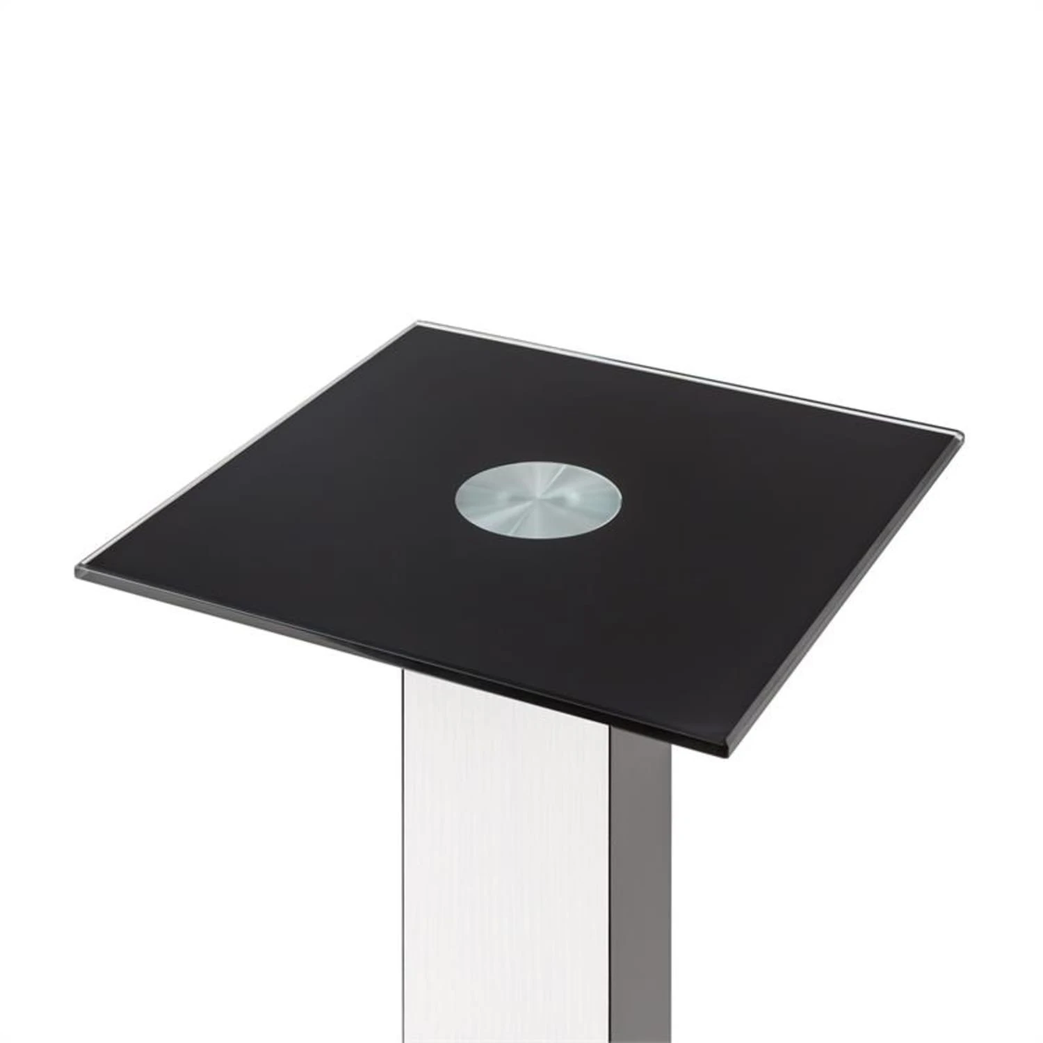 BS-03S-WHOA Boxen-Ständer Paar Aluminium Glas MDF Kabelkanal Eiche-Optik 5 BS-03S-WHOA Boxen-Ständer Paar Aluminium Glas MDF Kabelkanal Eiche-Optik – Bild 3