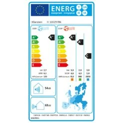 Windwaker Pro 9 Inverter Split Klimaanlage 9000 BTU A++ Weiß 21 Windwaker Pro 9 Inverter Split Klimaanlage 9000 BTU A++ Weiß -Haushaltsgeräte Store 10029706 energy label