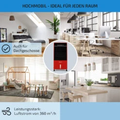 CTR-1 4-in-1 Luftkühler 360 M³/h 65 W 8 Ltr Fernbedienung Mobil -Haushaltsgeräte Store 10029735 de 0005 usp