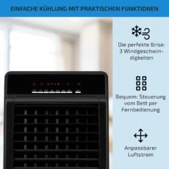CTR-1 4-in-1 Luftkühler 360 M³/h 65 Watt 8 Liter Fernbedienung Mobil -Haushaltsgeräte Store 10029736 de 0004 usp