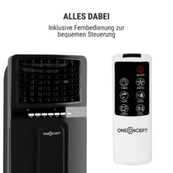 Baltic Black 3-in-1 Luftkühler 360 M³/h 65 W 6 Ltr Fernbedienung Mobil 19 Baltic Black 3-in-1 Luftkühler 360 M³/h 65 W 6 Ltr Fernbedienung Mobil -Haushaltsgeräte Store 10029738 de 0009 logo