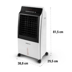 CTR-1 4-in-1 Luftkühler 360 M³/h 65W 7Ltr 3 Stufen Fernbedienung Mobil -Haushaltsgeräte Store 10029740 yy 0007 dimensions