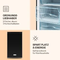 Garfield XL Gefrierschrank 4-Sterne 69L 80W Betriebsgeräusch: 41 DB -Haushaltsgeräte Store 10029788 de 0003 logo