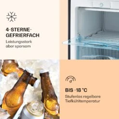 Garfield XL Gefrierschrank 4-Sterne 69L 80W Betriebsgeräusch: 41 DB -Haushaltsgeräte Store 10029788 de 0004 logo