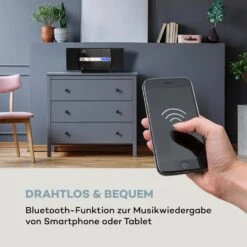 V-20 DAB Vertikal-Stereoanlage BT NFC CD MP3 USB DAB+ & UKW-Tuner -Haushaltsgeräte Store 10029926 de 0003 logo