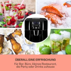 Ice Volcano 2G Eismaschine LED 12kg Je 24h 2l 6-12min Schwarz 13 Ice Volcano 2G Eismaschine LED 12kg Je 24h 2l 6-12min Schwarz -Haushaltsgeräte Store 10030844 DE 0003 usp