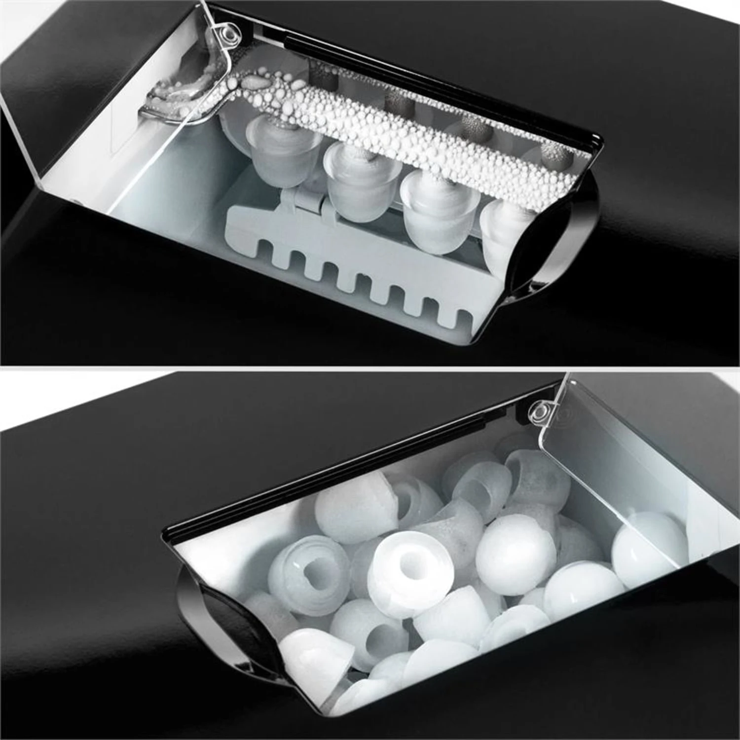 Ice Volcano 2G Eismaschine LED 12kg Je 24h 2l 6-12min Schwarz 10 Ice Volcano 2G Eismaschine LED 12kg Je 24h 2l 6-12min Schwarz – Bild 8