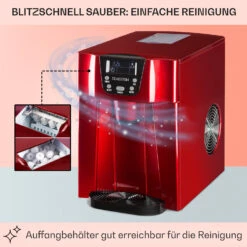 Ice Volcano 2G Eismaschine LED 12kg Je 24h 2l 6-12min Rot 15 Ice Volcano 2G Eismaschine LED 12kg Je 24h 2l 6-12min Rot -Haushaltsgeräte Store 10030849 DE 0005 usp