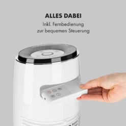 Empire State Turmventilator 37 W Luftdurchsatz: 2200 M³/h Oszillation -Haushaltsgeräte Store 10030980 de 0006 logo