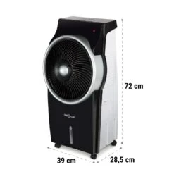 Kingcool 4-in-1 Luftkühler 2340 M³/h 95 W 8 Liter Mobil Fernbedienung -Haushaltsgeräte Store 10031341 yy 0011 dimensions