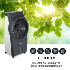 Kingcool 4-in-1 Luftkühler 2340 M³/h 95 W 8 Ltr Mobil Fernbedienung -Haushaltsgeräte Store 10031342 de 0006 usp