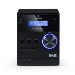 MC-20 DAB Micro-Stereoanlage DAB+ Bluetooth Fernbedienung Schwarz -Haushaltsgeräte Store 10031370 yy 0004 detail auna MC 20 DAB Micro Stereoanlage schwarz