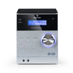 MC-20 DAB Micro-Stereoanlage DAB+ Bluetooth Fernbedienung Silber -Haushaltsgeräte Store 10031371 yy 0004 detail auna MC 20 DAB Micro Stereoanlage silber