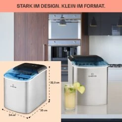 On-The-Rocks Eismaschine LED | 12kg Je 24h | 2.1l | Edelstahl Schwarz 14 On-The-Rocks Eismaschine LED | 12kg Je 24h | 2.1l | Edelstahl Schwarz -Haushaltsgeräte Store 10031372 de 0006 usp