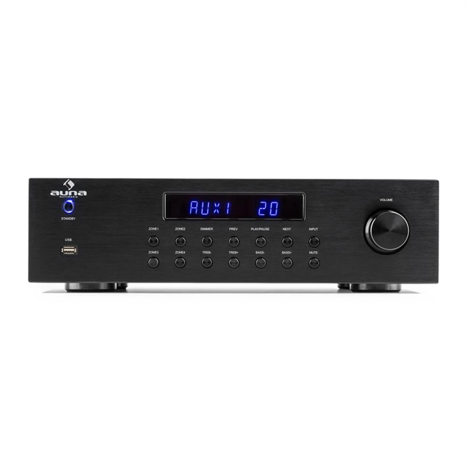 AV2-CD850BT 4-Zonen Stereo-Verstärker 8 X 50W RMS BT USB Fernbedienung – Bild 2