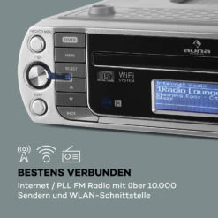 KR-500 CD Küchenradio, Internetradio, Integriertes WiFi, CD/Mp3-Player -Haushaltsgeräte Store 10031477 de 0004 logo
