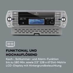 KR-500 CD Küchenradio, Internetradio, Integriertes WiFi, CD/Mp3-Player -Haushaltsgeräte Store 10031477 de 0008 logo