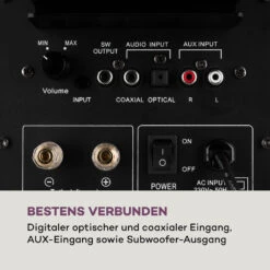 Line 700 A Standlautsprecher-Set Aktiv 240 W RMS BT Schwarz -Haushaltsgeräte Store 10031508 de 0005 logo