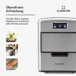 Metropolitan Eiswürfelmaschine 12kg/24h Digitales Display 11 Metropolitan Eiswürfelmaschine 12kg/24h Digitales Display -Haushaltsgeräte Store 10031881 de 0003 usp