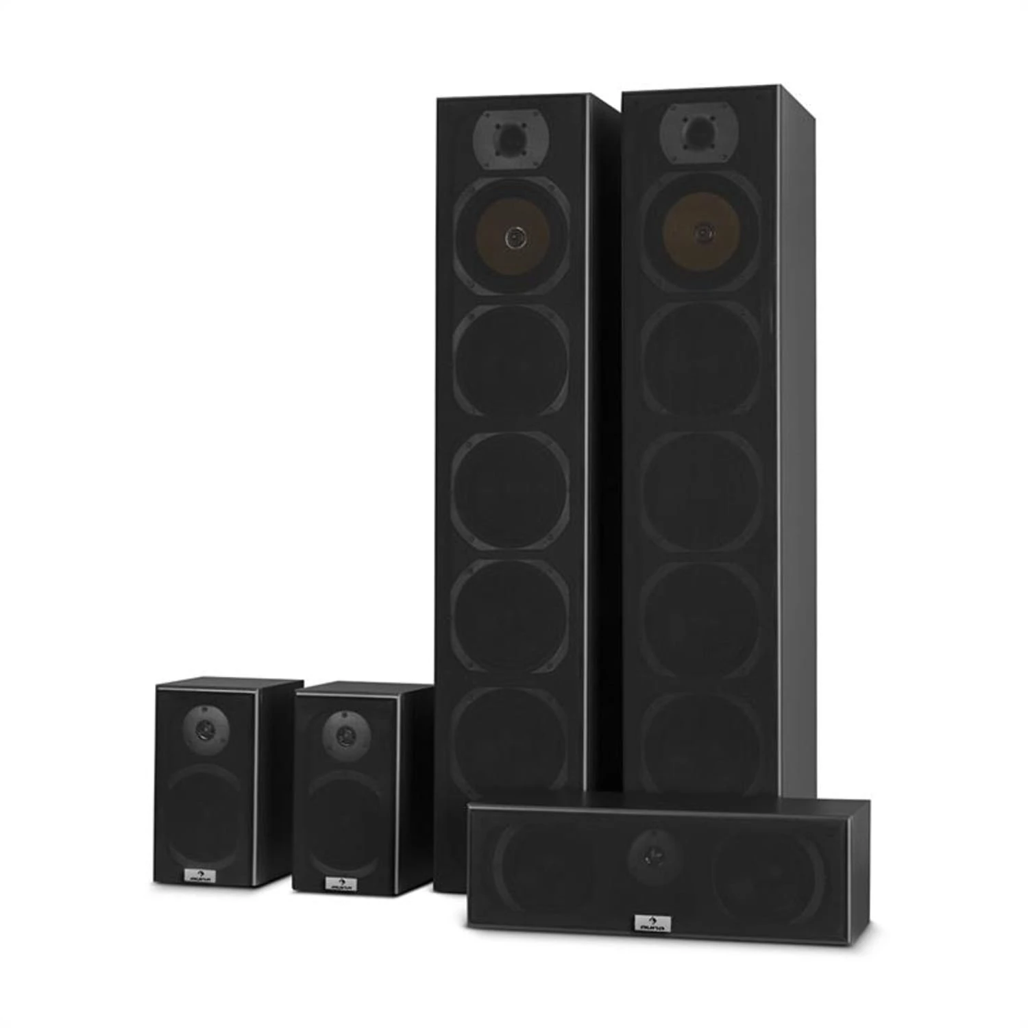 V9B Surround Lautsprecher Set Mahagoni 5 Boxen Set 440W RMS 8 V9B Surround Lautsprecher Set Mahagoni 5 Boxen Set 440W RMS – Bild 6