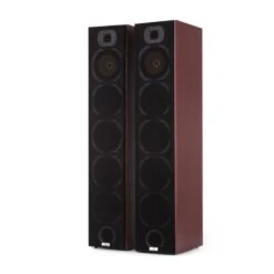 V7B 4-Wege-Bassreflex-Standlautsprecher Tower-Konstruktion 440W 16 V7B 4-Wege-Bassreflex-Standlautsprecher Tower-Konstruktion 440W -Haushaltsgeräte Store 10031927 yy 0008 front auna V7B Standlautsprecher mahagoni