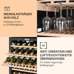 Vinovilla Grande 165 Built-in Duo Weinkühlschrank 425l 165Fl. Glastür -Haushaltsgeräte Store 10032034 de 0006 logo