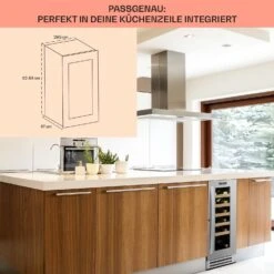 Vinovilla Smart Weinkühlschrank 50l / 20 Flaschen Glastür Edelstahl -Haushaltsgeräte Store 10032037 DE 0006 usp